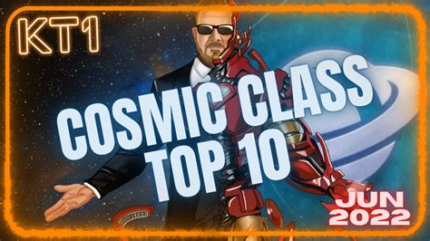 Cosmic Class Top 10 Strongest Champions Mcoc Champion Ranking Series June 2022 Youtube