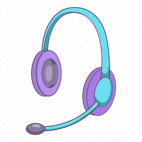 Call Center Customer Headset Illustration Isometric Support Icon