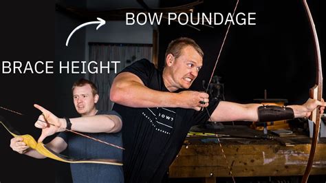 Does Brace Height Change Bow Poundage YouTube