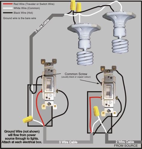 Diagram Wiring A 3 Way Switch