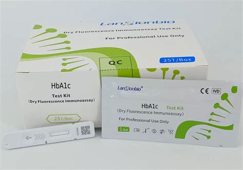 HbA1c Test Kit Dry Fluorescence Immunoassay Company Lansion