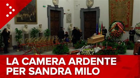 Live Addio A Sandra Milo La Camera Ardente Per L Attrice In