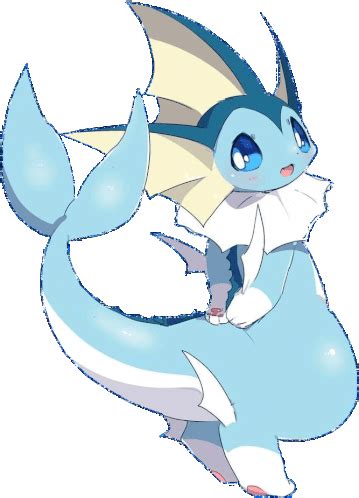 Vaporeon Glitter Sticker - Vaporeon Glitter Cute - Discover & Share GIFs