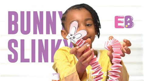Kids Arts & Crafts: Rabbit Slinky - YouTube