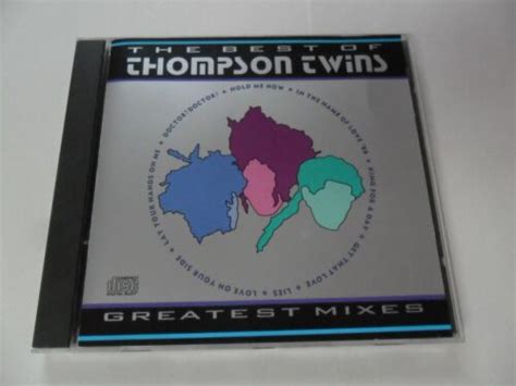 Thompson Twins Greatest Mixes The Best Cd 1988 Usa Pressing Ebay