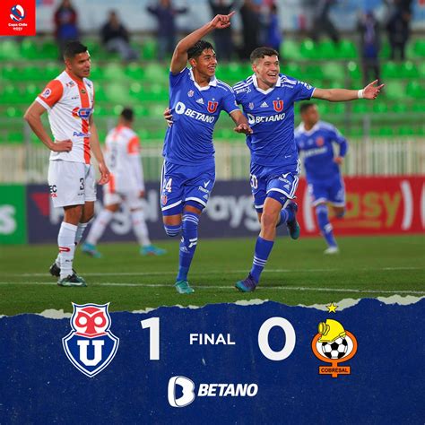 Universidad De Chile On Twitter Finaaal En ValparaÍso 🏟🔥 Con Gol De Darío Osorio Derrotamos