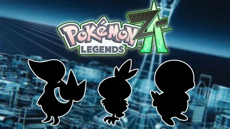 Did Gamefreak Confirm The Starters For Pokemon Legends Z A Youtube