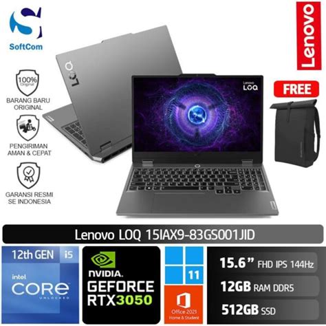 Lenovo Loq Iax Gs Jid Core I Hx Gb Gb Ssd Rtx