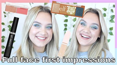 FULL FACE FIRST IMPRESSIONS MAKEUP TESTING AFFORDABLE MAKEUP L OREAL