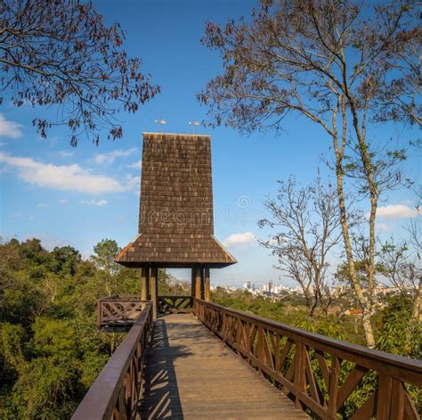 Torre De Los Filósofos En El Alemán Forest Park Curitiba Paraná El