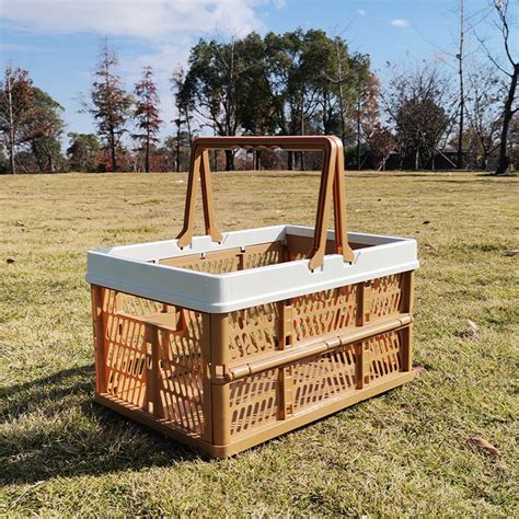 Portable Plastic Folding Outdoor Picnic Basket GOOD SELLER CO LTD