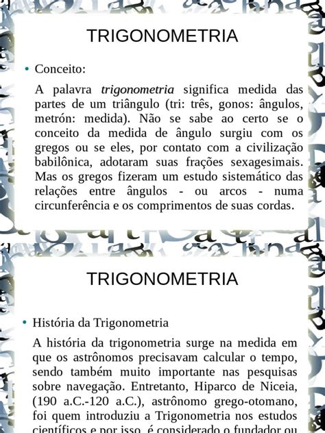 Pdf Trigonometria Aula 01 Relações Trigonométricas No Triângulo Retângulo Dokumentips