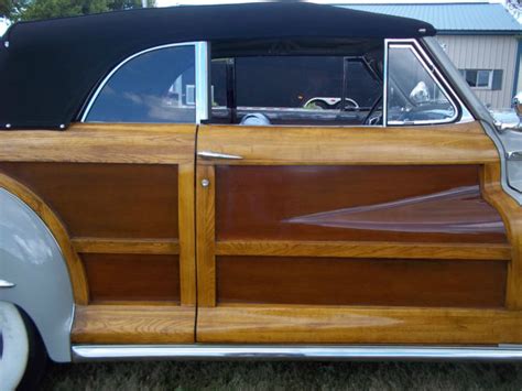 Classic Collector Chrysler Town Country Woody Convertible