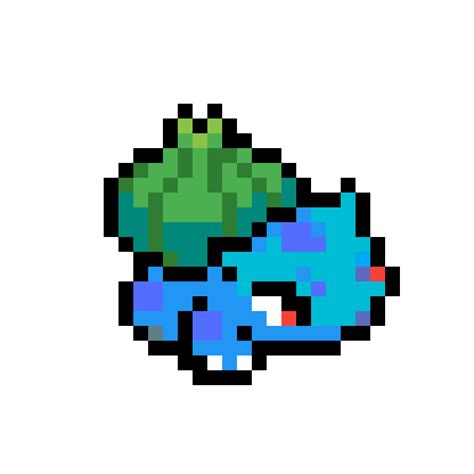 Pixilart Bulbasaur Pixel Sprite By Anonymous