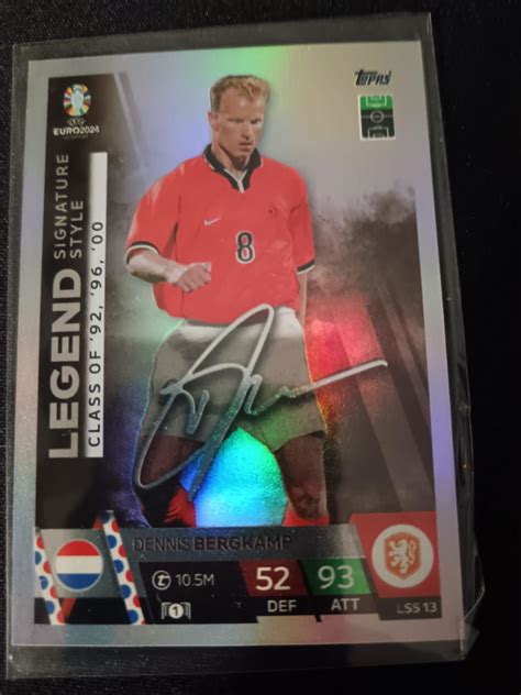 Legend Signature Style Euro Dennis Bergkamp Aukro