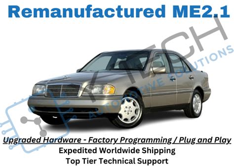 1994 1997 Mercedes Benz C280 W202 S202 Remanufactured Me21 Ecm Y Tech