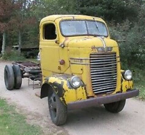 Dodge Cabover Coe Truck Flatbed Hauler Project Ratrod Patina Barn