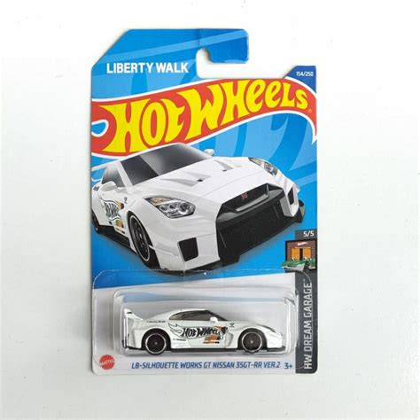 Hot Wheels Lb Silhouette Works Gt Nissan Skyline Gt R R35 Liberty Walk Branco Shopee Brasil