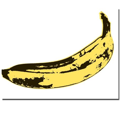 Andy Warhol pop art big banana Portrait Classical oil Painting Drawing art Spray Unframed Canvas ...