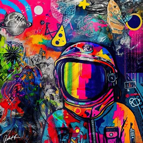 LSD Graffiti Street Art 3 Painting by Robert R Splashy Art Abstract Paintings - Fine Art America