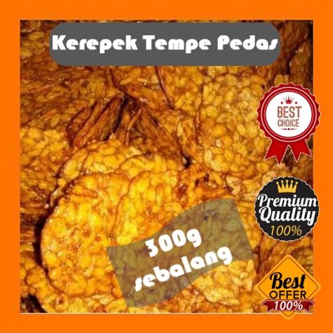 Kerepek Tempe Pedas Tradisional Asli Pek Balang G Shopee Malaysia