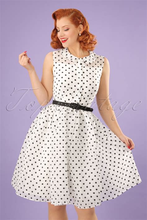 Vintage Polka Dot Dresses S Spotty And Ditsy Prints