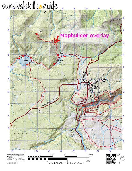 How To Make Printable Topo Maps For Free Survival Skills Guide