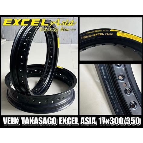 Jual VELG TK TAKASAGO EXCEL ASIA 17 300 350 Shopee Indonesia