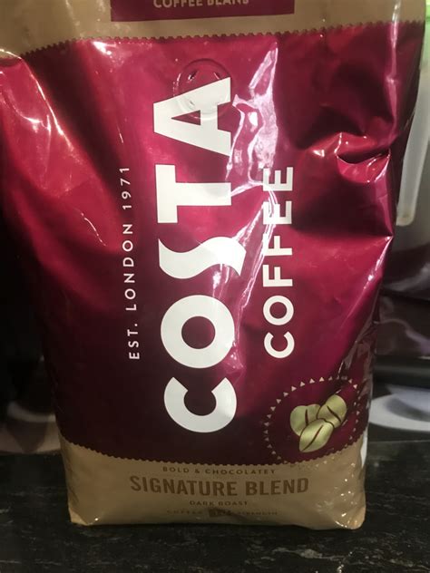 Кофе в зёрнах Costa Coffee Signature Blend Dark Roast отзывы