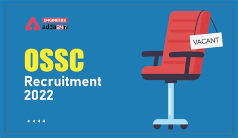 Ossc Recruitment 2022 Apply Online For 130 Vacancies Here