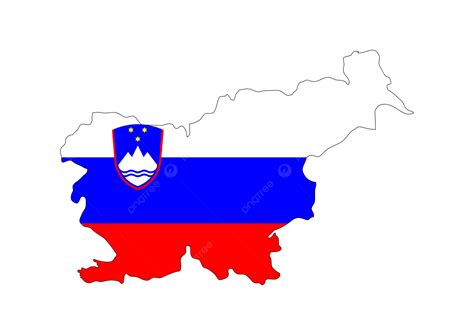 Slovenia Flag Map Slovenia, Map, National, Shape PNG Transparent Image ...