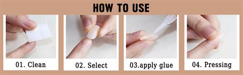 Amazon Imsohot Coffin Press On Nails Long Fake Nails Ballerina Nude False Nails Glue On