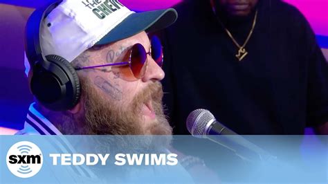 Teddy Swims Lose Control Live Performance Siriusxm Youtube