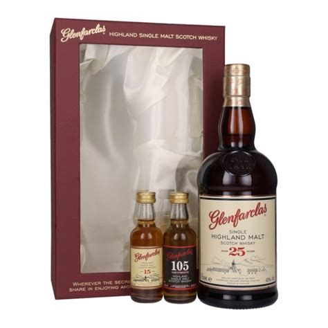 Glenfarclas 25 Year Old 105 15 Year Old 5cl Miniatures Whisky