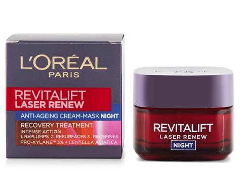 L Or Al Revitalift Laser Renew Anti Ageing Day Cream Night Mask Ml