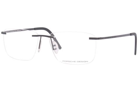 Porsche Design Mens Eyeglasses P8321s2 A Black Rimless Frame 56 15 140mm