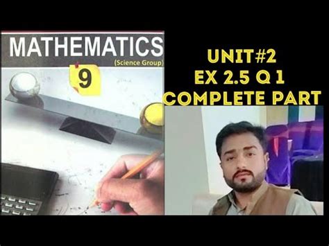 Class Th Maths Ex Q Complete Parts Unit Real And Complex