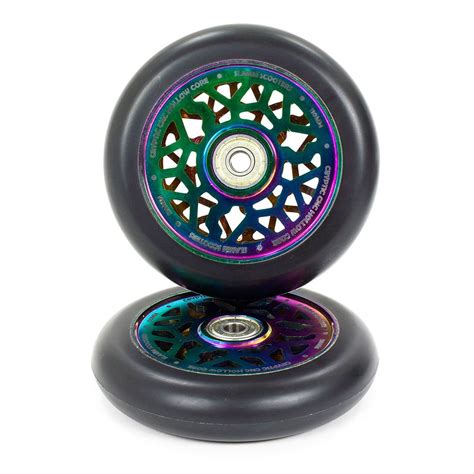 Slamm Scooters Neochrome Cryptic Hollow Core Scooter Wheels Golden