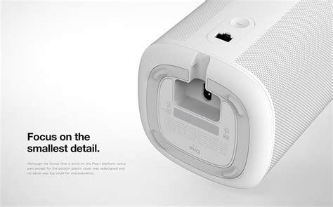 Sonos One - Smart voice speaker on Behance