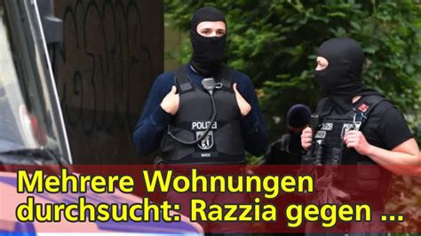 Mehrere Wohnungen Durchsucht Razzia Gegen Islamisten In Berlin