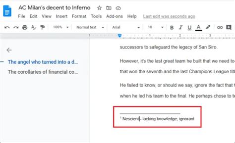 How To Add Footnotes In Google Docs Like A Pro