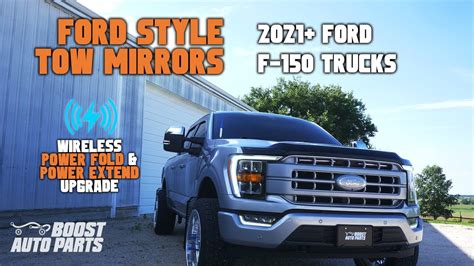 2021 2022 Ford F 150 Towing Mirror Retrofit Upgrade Visibility