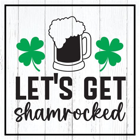 Let S Get Shamrocked Svg Masterbundles St Patrick S St Patrick S