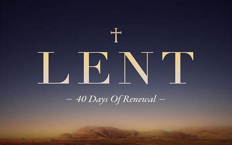 Lent Wallpaper