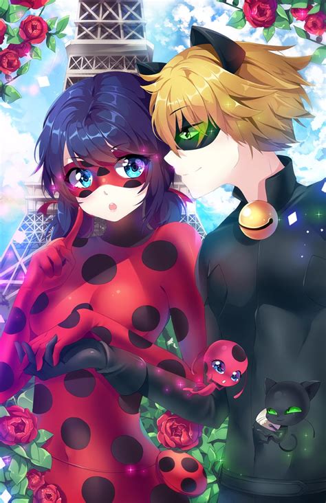 Ladybug And Cat Noir Anime Wallpaper Image About Miraculous Ladybug