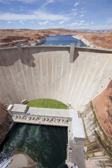 Glen Canyon Dam, Arizona, USA - Stock Image - C021/3164 - Science Photo ...