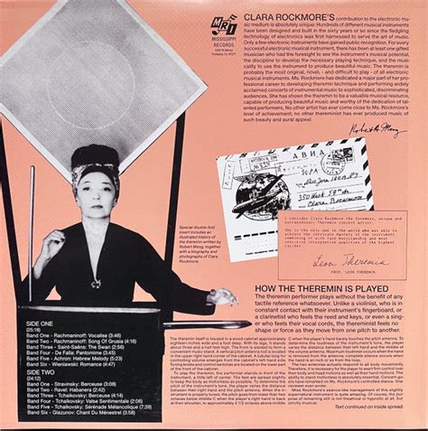 Clara Rockmore - Theremin – Suffragette Records