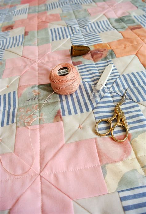 How To Tie A Quiltwith A Modern Twist Suzy Quilts Hand Quilting