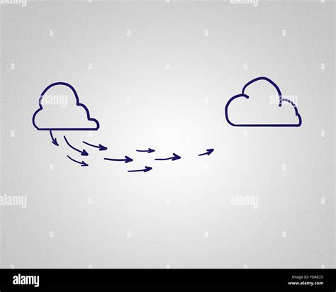 Close Up Of Male Hand Drawing Cloud Computing Concept Stock Photo Alamy