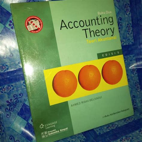 Jual Accounting Theory Teori Akuntansi Edisi 5 Buku Asli Shopee